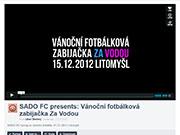 Video: Vánoční fotbálková zabijačka Za Vodou