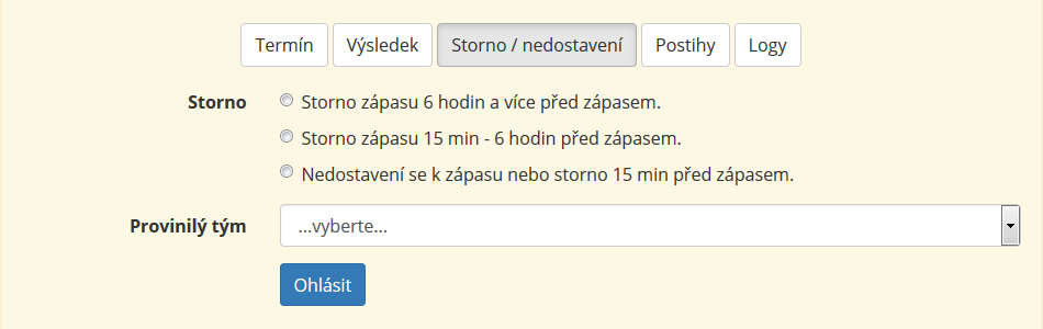 Nápověda - storno Nápověda - storno