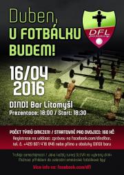 Duben u fotbálku budem - Dindi Bar Litomyšl