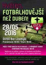 Květen fotbálkovatější než duben - Dindi Bar Litomyšl