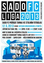 SadoFC turnaj ve stolním fotbálku - Cafebar Underground Litomyšl