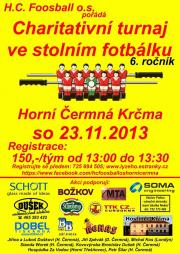 Charitativní turnaj ve stolním fotbálku - Horní Čermná