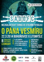 SadoFC turnaj ve stolním fotbálku "O PÁNA VESMÍRU 2014"