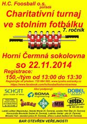 Charitativní turnaj ve stolním fotbálku - Horní Čermná