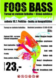 FOOSS BASS - open air turnaj ve stolním fotbálku + DJs