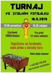 Turnaj ve stolním fotbálku - Dindi Bar Litomyšl